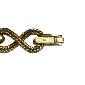 BRACELET VAN CLEEF & ARPELS OR JAUNE 18K VINTAGE — photo 4