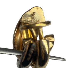 BOUCLES D'OREILLES CARTIER TRINITY OR 18K — photo 4