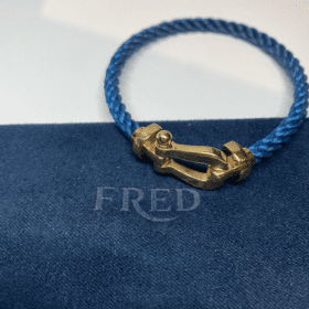 BRACELET FRED FORCE 10 GRAND MODELE OR JAUNE 18K — photo 7
