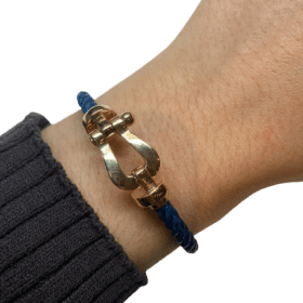 BRACELET FRED FORCE 10 GRAND MODELE OR JAUNE 18K — photo 5