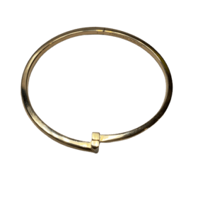 BRACELET TIFFANY&CO TIFFANY T T1 ETROIT OR ROSE 18K — photo 4