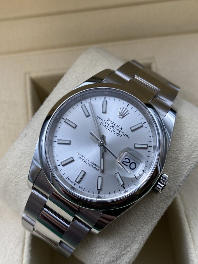 Rolex Datejust ref 126200 Argent de 2021