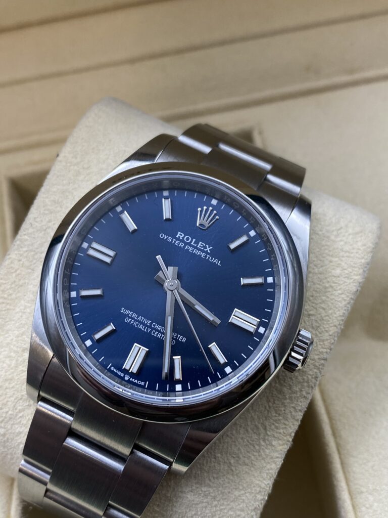 Rolex ref 126000 Full Set de 2022 Cadran Bleu