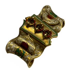 BROCHE OR 18K,14K ET EMAIL — photo 2