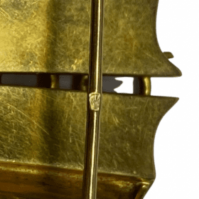 BROCHE OR 18K,14K ET EMAIL — photo 6
