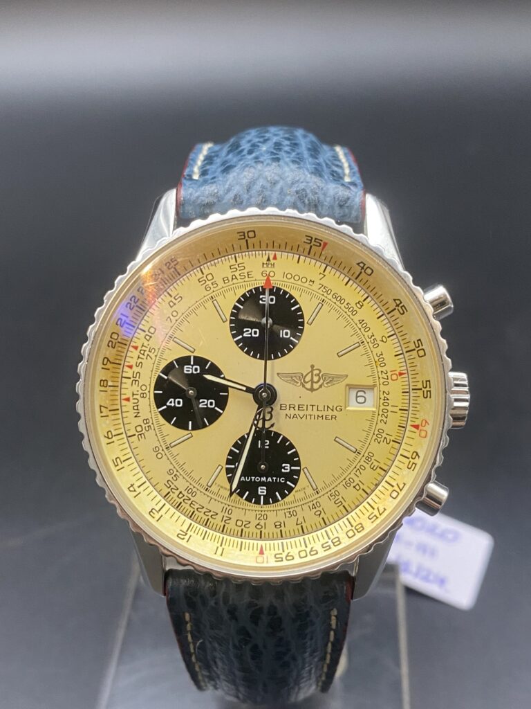 Breitling Old Navitimer A13020 Chronograph Champagne