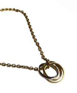 COLLIER CARTIER TRINITY OR 18K