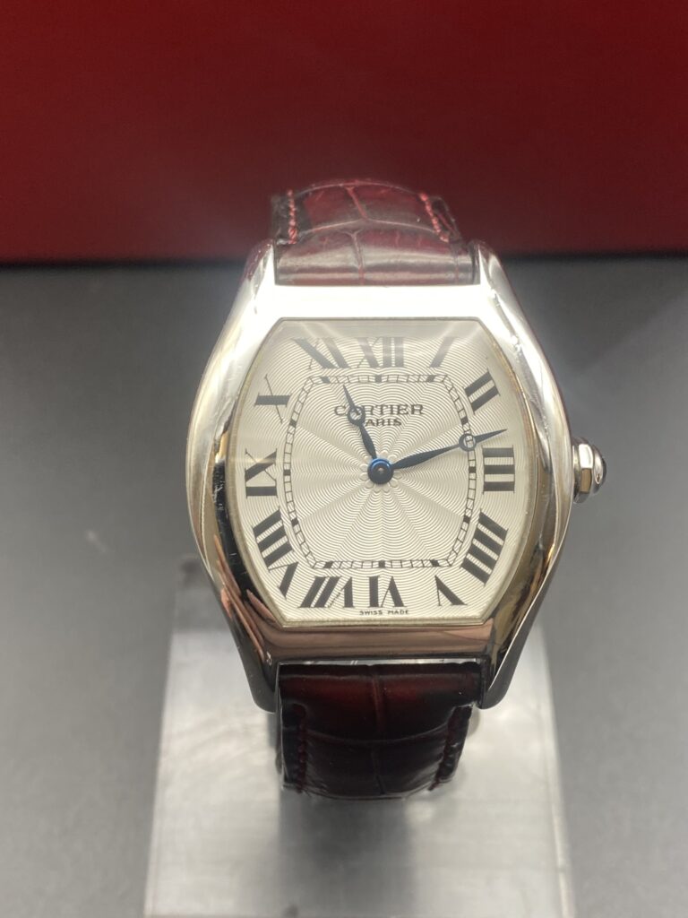 Cartier Tortue ref 2497C White Gold