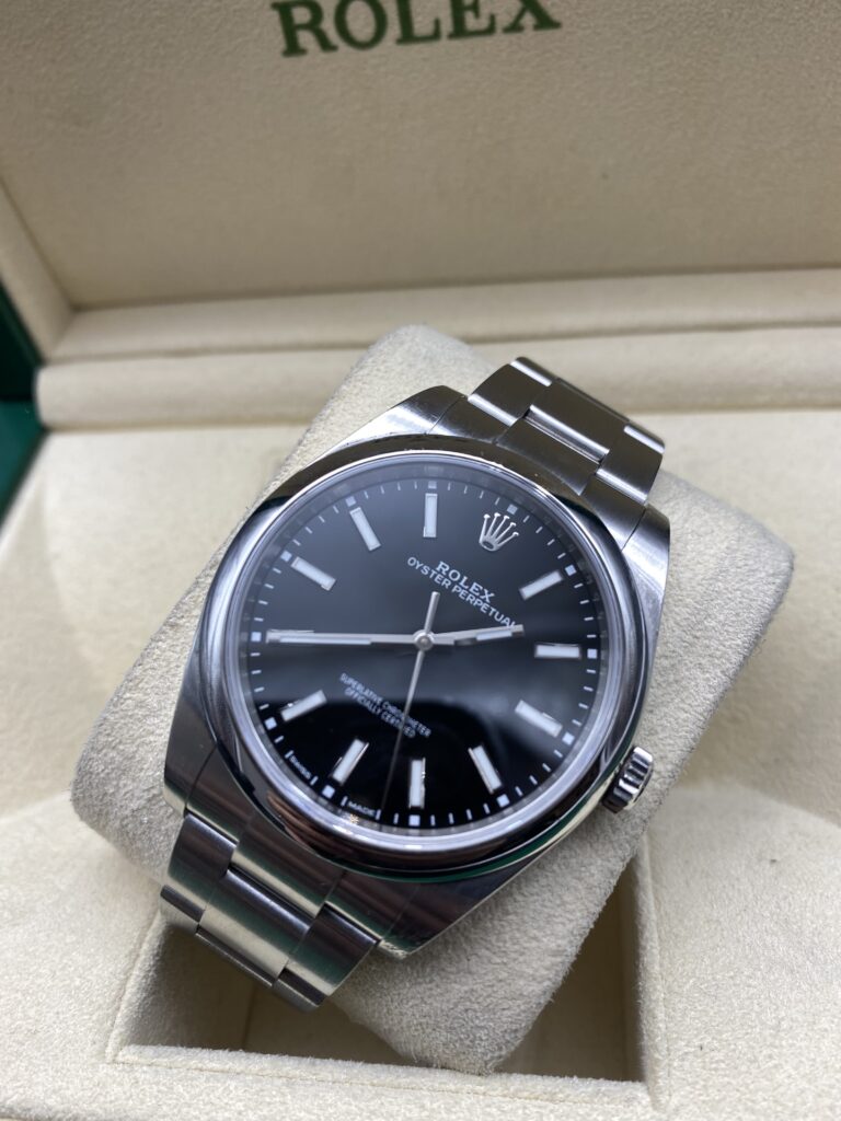 Rolex Oyster 39MM ref 114300 Black