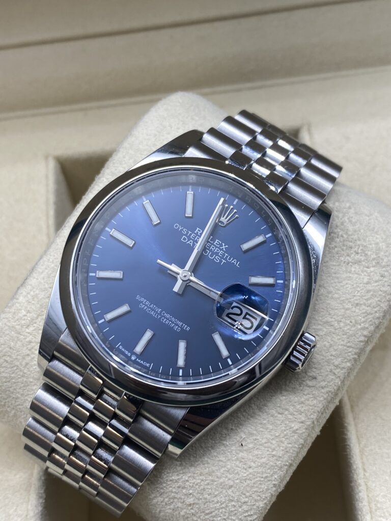 Rolex Datejust 36 ref 126200 Blue Full Set 2020