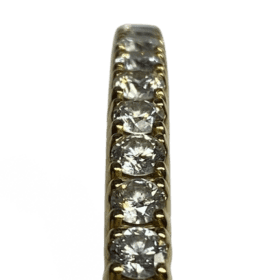 BRACELET RIVERE OR JAUNE 18K DIAMANTS 7,65 CTS — photo 5