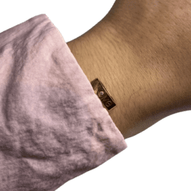 BRACELET CARTIER BABY LOVE OR ROSE 18K ET DIAMANT — photo 7