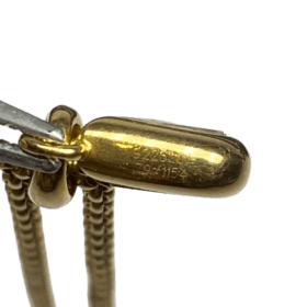 COLLIER CHOPARD HAPPY DIAMONDS OR JAUNE 18K ET DIAMANT — photo 5