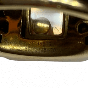BAGUE CHOPARD HAPPY DIAMONDS OR JAUNE 18K ET DIAMANT (T.53) — photo 6
