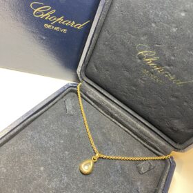 COLLIER CHOPARD HAPPY DIAMONDS OR JAUNE 18K ET DIAMANT — photo 8