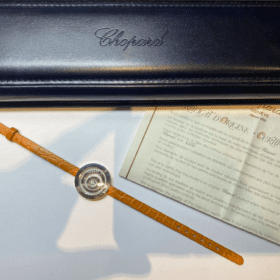 BRACELET CHOPARD HAPPY SPIRIT OR BLANC 18K ET DIAMANT — photo 7