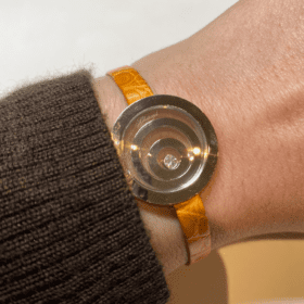 BRACELET CHOPARD HAPPY SPIRIT OR BLANC 18K ET DIAMANT — photo 8