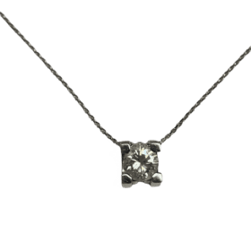 COLLIER CARTIER C DE CARTIER OR 18K DIAMANT ENV 1,10CTS — photo 1