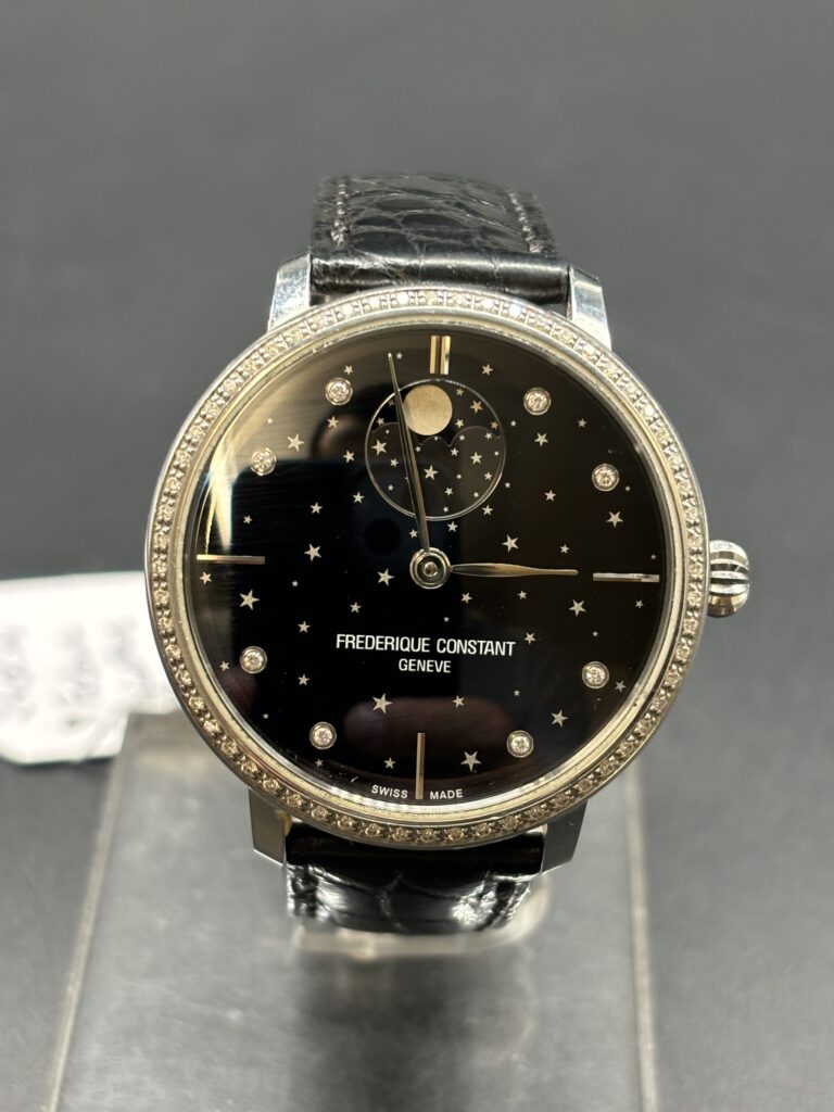 Frederique Constant Slimline Moonphase Stars Manufacture 2 500 € N°. de réf.: Fc-701Bsd3Sd6