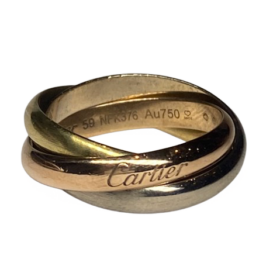 BAGUE CARTIER TRINITY CLASSIQUE (T.59) — photo 1