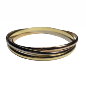 BRACELET CARTIER TRINITY CLASSIQUE 3 ORS 18K — photo 1