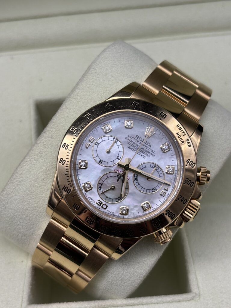 Rolex Daytona Full Set 2012 Nacre Diamants N°. de réf.: 116528
