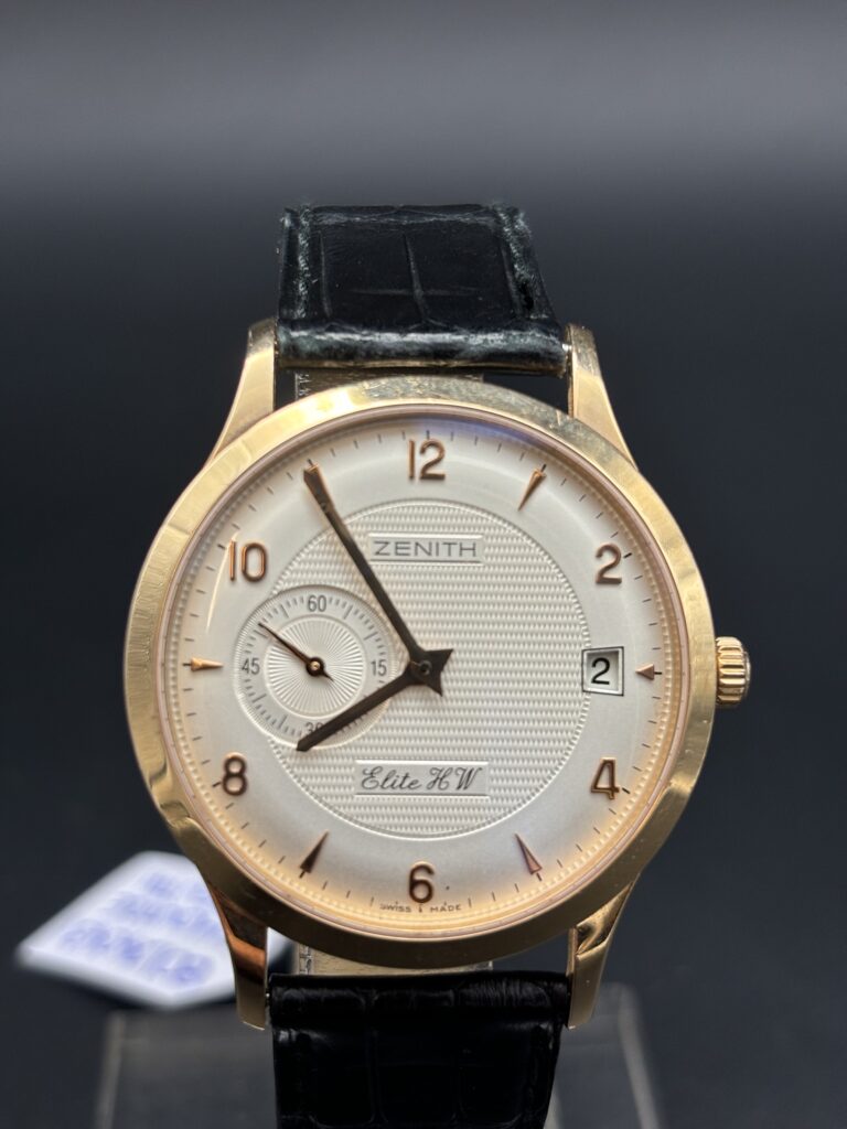Zenith Hw 18K Rose Gold 37MM 17.1125.650 White 4 500 € N°. de réf.: 17 1125 650