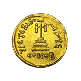 SOLIDUS OR CONSTANS II ET SON FILS CONSTANTINE IV — photo 3