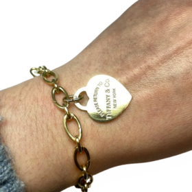 Bracelet Tiffany & Co Return to Tiffany Or jaune 18K — photo 6