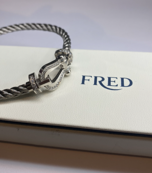 Bracelet Fred Force 10 Grand Modèle pavé