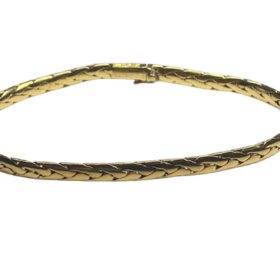 BRACELET CARTIER VINTAGE OR JAUNE 18K (T.18) — photo 1