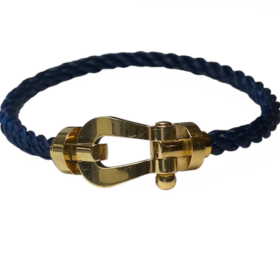 BRACELET FRED FORCE 10 GRAND MODELE OR JAUNE 18K (T.16) — photo 1