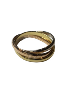 BAGUE CARTIER TRINITY PM OR 18K (T.55)