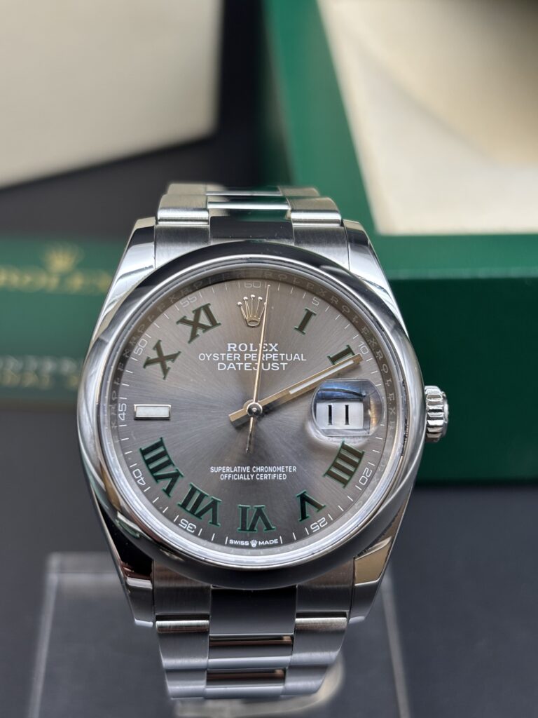 Rolex Datejust 36 Wimbledon 2021 8 490 € N°. de réf.: 126200 |