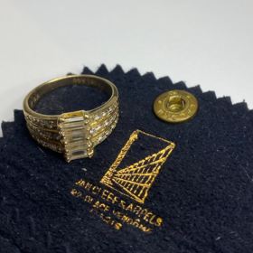 Bague Van Cleef & Arpels Vintage or et diamants (T.54) — photo 7