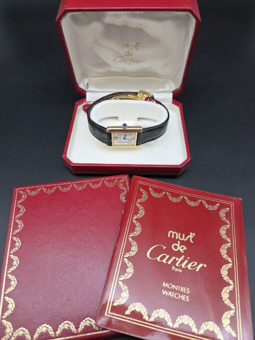 Cartier Tank Vermeil 2 500 € réf.: 1613