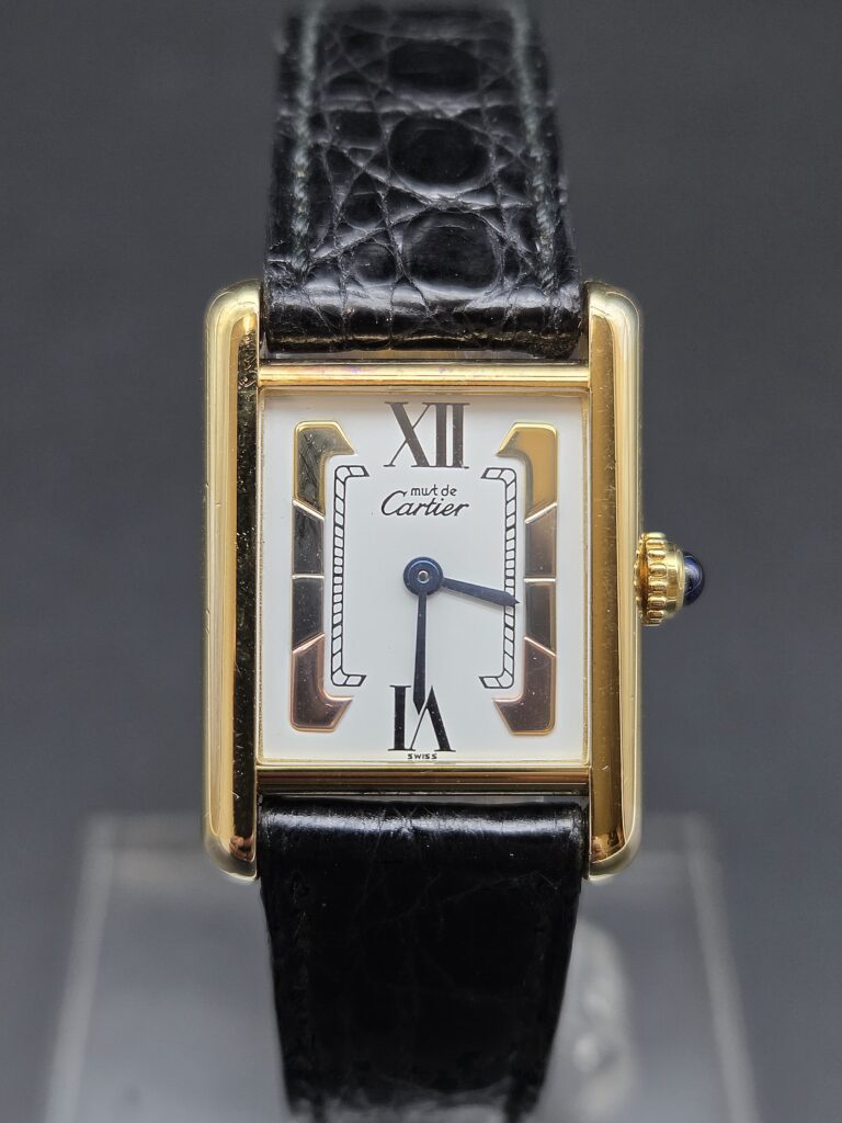Cartier Tank Vermeil 2 500 € réf.: 1613