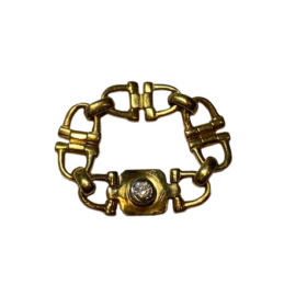 BAGUE SOUPLE CARTIER VINTAGE OR 18K DIAMANT (T.47) — photo 1