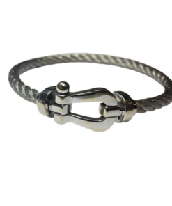 BRACELET FRED FORCE 10 GM OR 18K ET ACIER
