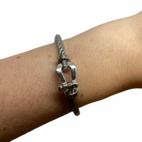BRACELET FRED FORCE 10 GM OR 18K ET ACIER — photo 5