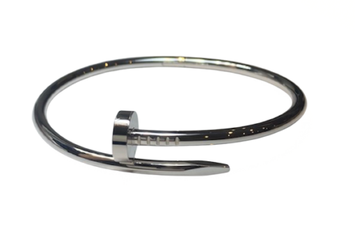 BRACELET CARTIER JUSTE UN CLOU CARTIER OR GRIS 18K (T.18)
