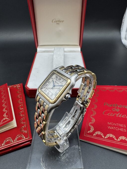 CARTIER PANTHERE REF 187949 OR ACIER BOITE PAPIER