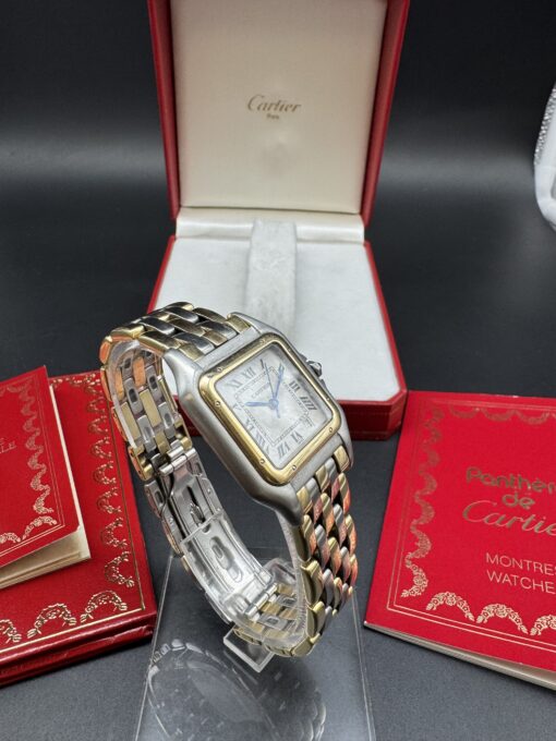 CARTIER PANTHERE REF 187949 OR ACIER BOITE PAPIER