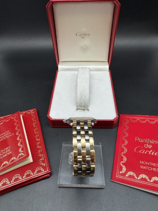CARTIER PANTHERE REF 187949 OR ACIER BOITE PAPIER