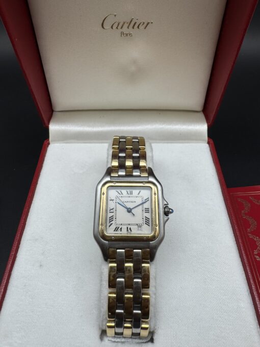 CARTIER PANTHERE REF 187949 OR ACIER BOITE PAPIER