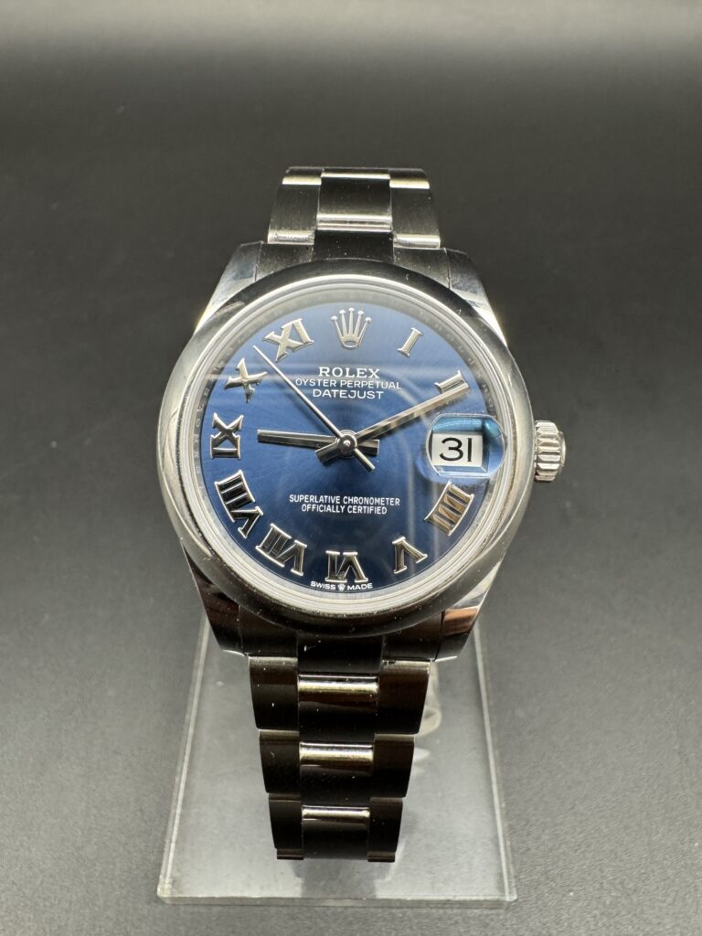 Rolex Datejust 31 Bleu Azzuro ref 278240 Boite Papier