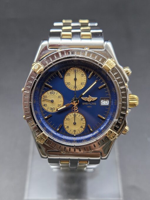 Breitling Chronomat ref B13050.1 cadran bleu