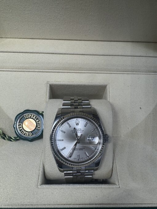 ROLEX DATEJUST 36 REF 116234 CADRAN GRIS