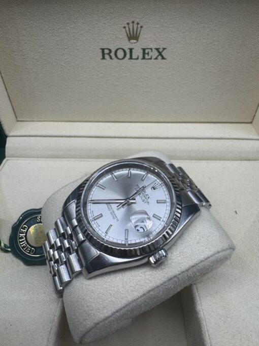 ROLEX DATEJUST 36 REF 116234 CADRAN GRIS