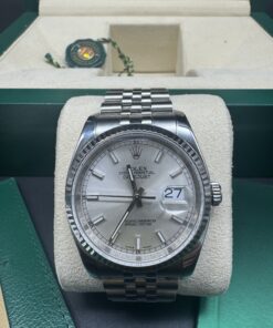 ROLEX DATEJUST 36 REF 116234 CADRAN GRIS